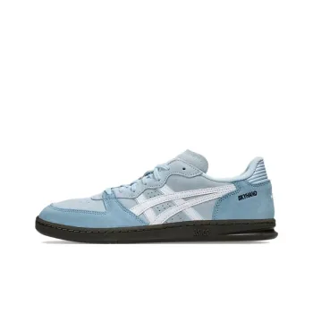 Asics SKYHAND OG Anti Slip Wear Resistant Low Top Skateboard Shoes Unisex Light Blue