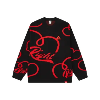 PEAK RIGHT Series Sweater Unisex Black