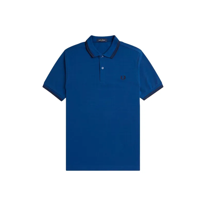 FRED PERRY Polo Shirt Men's Cobalt Blue-0