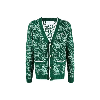 CASABLANCA Heart Monogram Crew