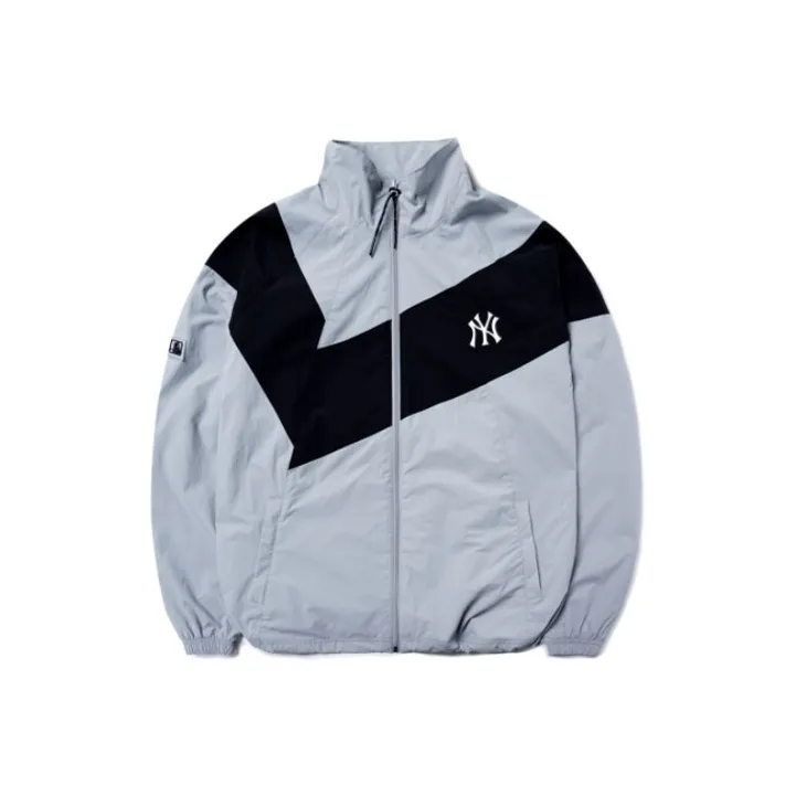 MLB New York Yankees Jacket Unisex Gray-0