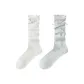 [2 Pack, Bowknot Layered]White+Light Gray