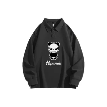 HIPANDA Waffle Knit Polo T Shirt For Spring And Autumn Men's