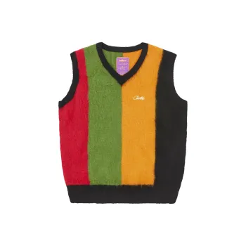 Corteiz Mohair Knit Vest