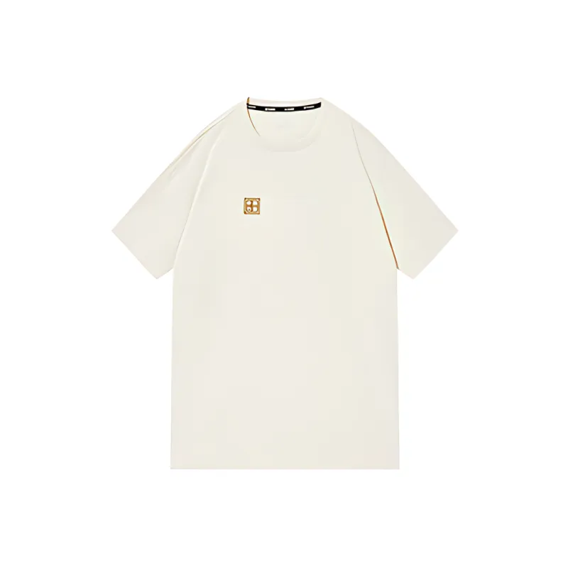 QIAODAN T Shirt Men's Raw Denim-0