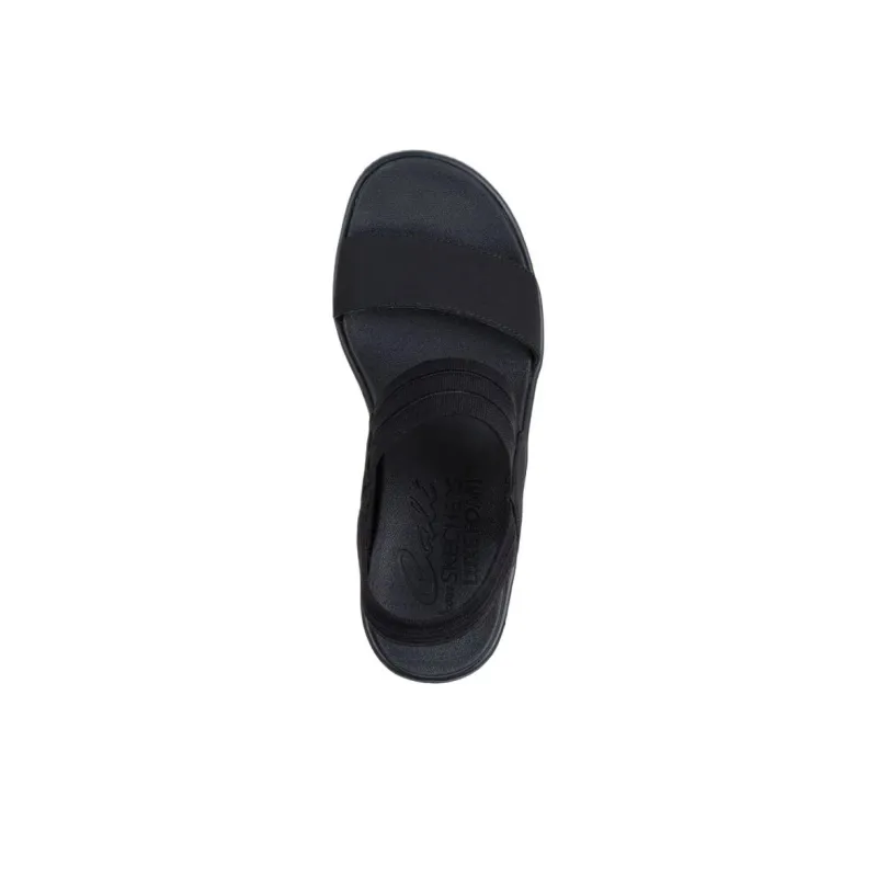Skechers Rumble On Night Flirt One Strap Sandals Women's Black-3