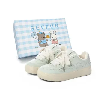 7 SEVFUN Low Top Skateboard Shoes Women's Box