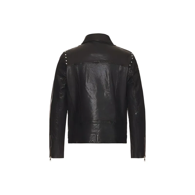 ALLSAINTS Leather Jacket Men's Black-1