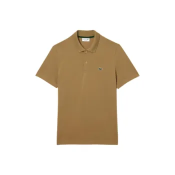 LACOSTE Polo Shirts Men Brown