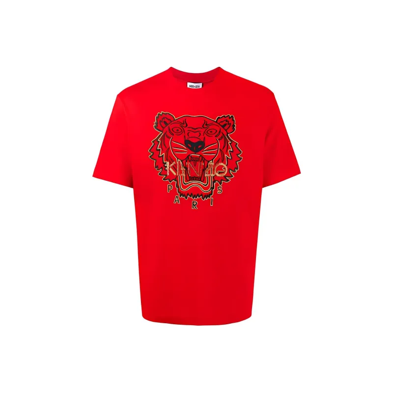 KENZO T Shirts Men Red-0