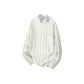 White with White Collar