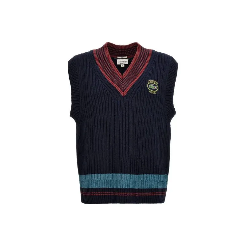 LACOSTE Tank Tops Men Blue-0