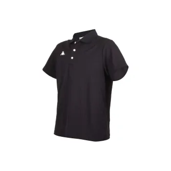 Kappa Polo Shirts Unisex Black