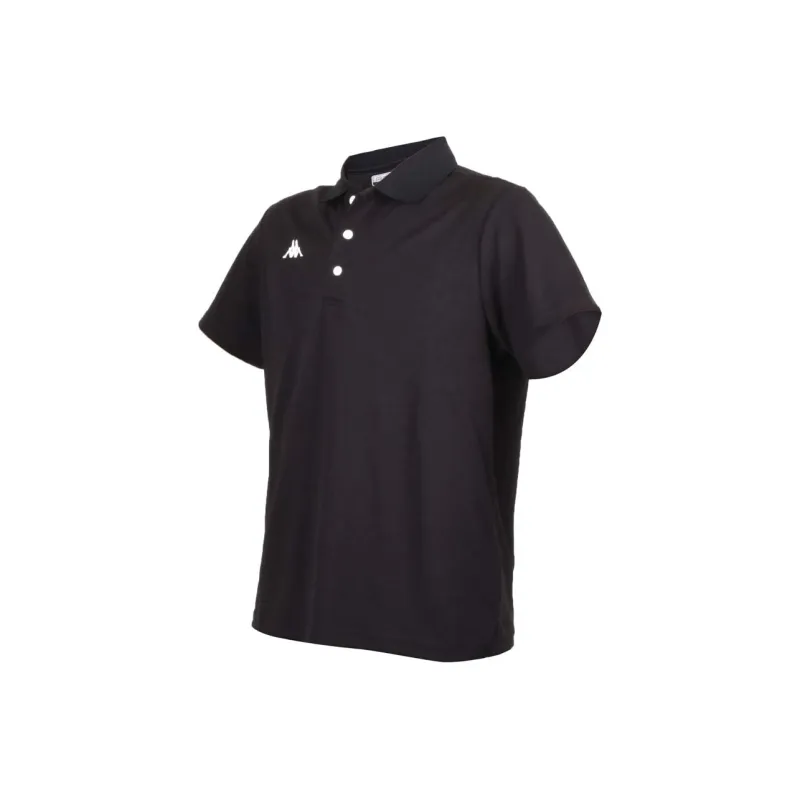 Kappa Polo Shirts Unisex Black-0