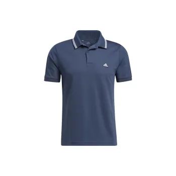 Adidas Polo Shirt Men's Marine Blue/White