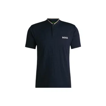 HUGO BOSS FW24 Polo Shirt Men's Navy Blue