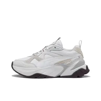 PUMA Softride Sophia Shock Absorbers With Slip Resistant Features Low Top Running Shoes Women's White