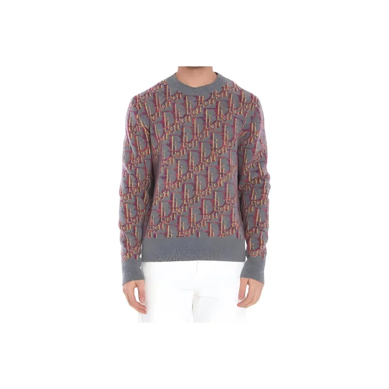DIOR Sweaters Men Gray-0