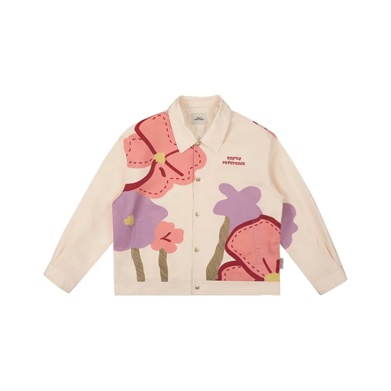 EMPTY REFERENCE Jacket Unisex Ecru-0