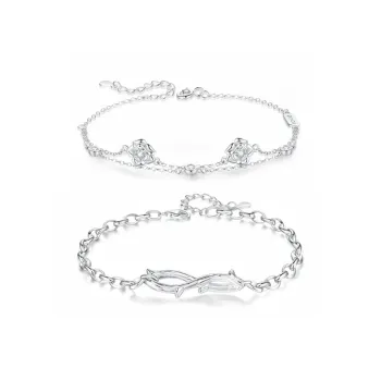 JUICY GRAPE S925 Silver Bracelets Women's