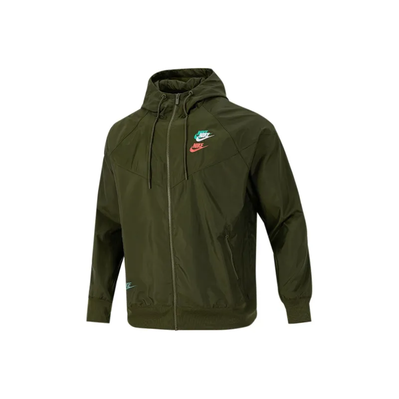 Nike Jackets Men Olive Green-0