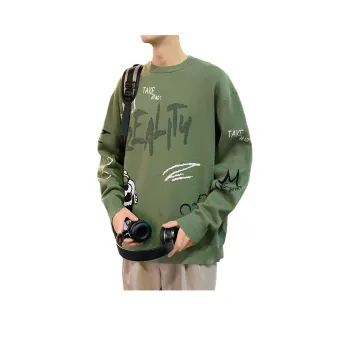 Tonlion Sweater Men's Turquoise Green