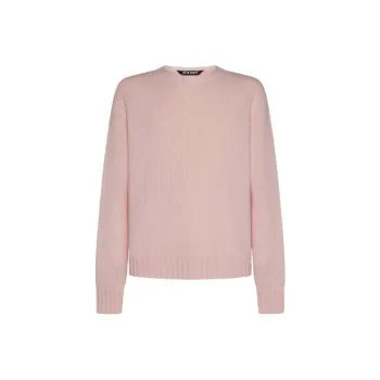 PALM ANGELS Logo Intarsia Crewneck Sweater