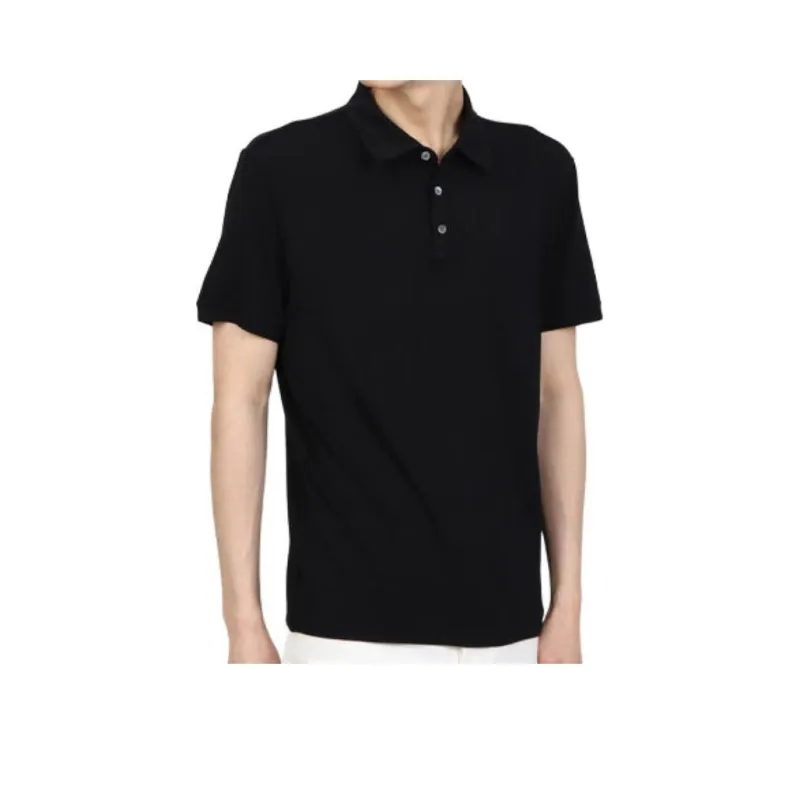 THEORY Polo Shirts Men Black-0