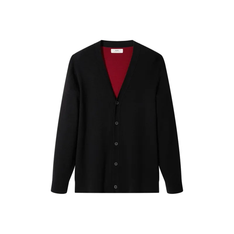 GXG Sweaters Men Black Red-0