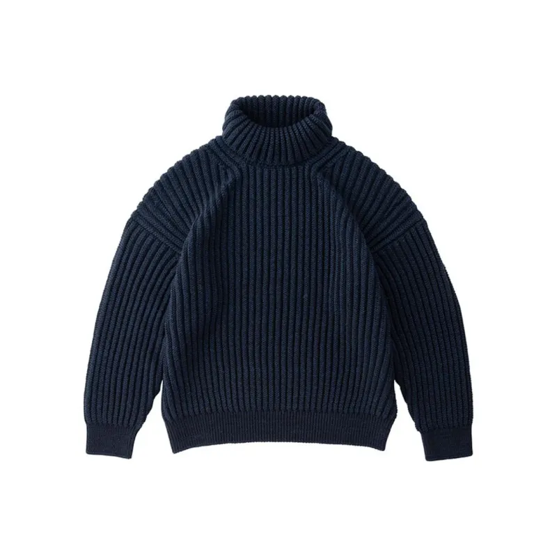 Visvim Sweater Unisex Marine Blue-0