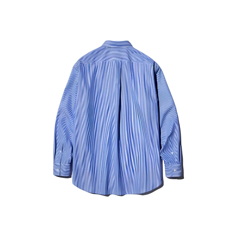 Jil Sander X UNIQLO Jil Sander Collaboration Shirts Men Blue-1