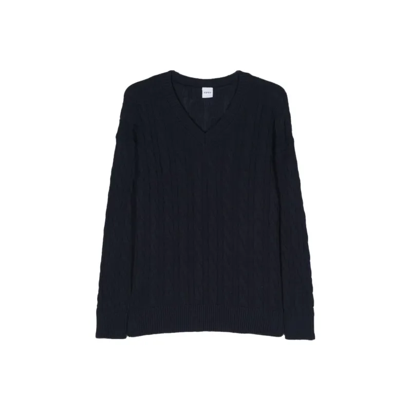 ASPESI Cable knit Cotton Jumper-0