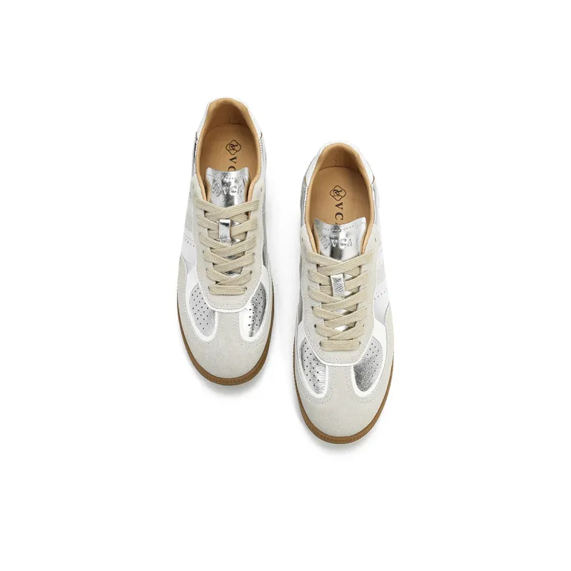 VCA Abrasion Resistant, Breathable, Moisture Wicking, Lightweight Low Top Casual Shoes Women's Silver-2