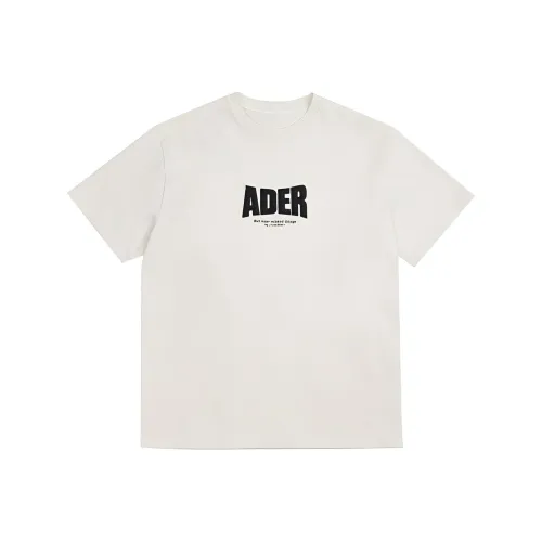 ADER ERROR T-Shirts Unisex White