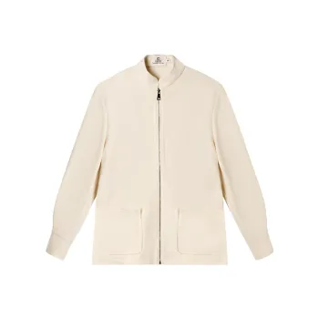 Cheng Jin Yi Bureau Jacket Men's White