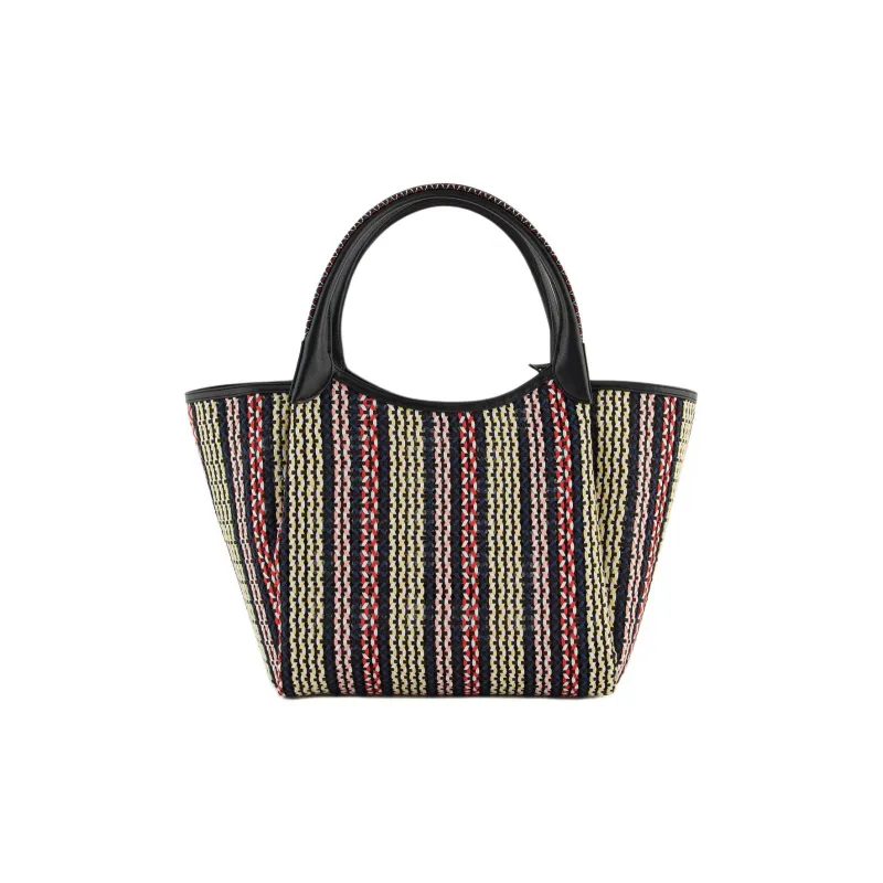 EMPORIO ARMANI Polyester Tote Bag, Shopping Bag, Handbag Women's Two Tone-2
