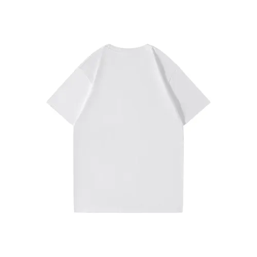 Mu Xiao Xin T Shirt Women's Pure White Abstract Rabbit T Shirt