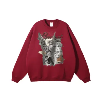 Pancoat Sweatshirt Unisex Burgundy