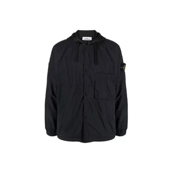 STONE ISLAND Jackets Men Black