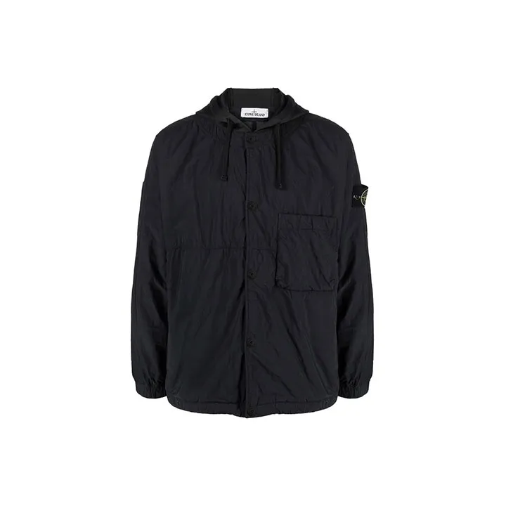 STONE ISLAND Jackets Men Black-0