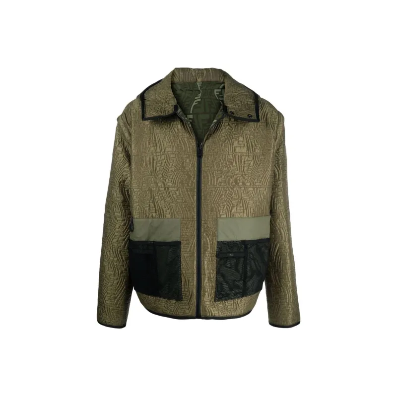 FENDI Jackets Men Green-0