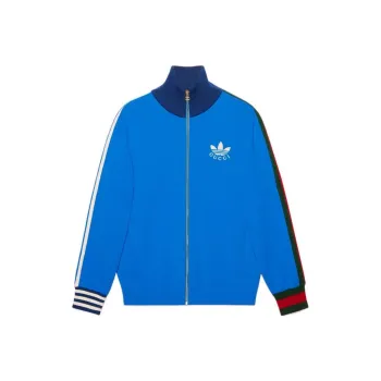GUCCI X Adidas Viscose Zip Up Jacket