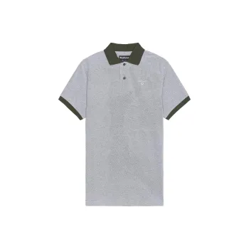BARBOUR Polo Shirts Men Gray