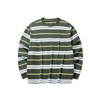 CHAOJIANTA Sweatshirt Men's Grape Leaf Green
