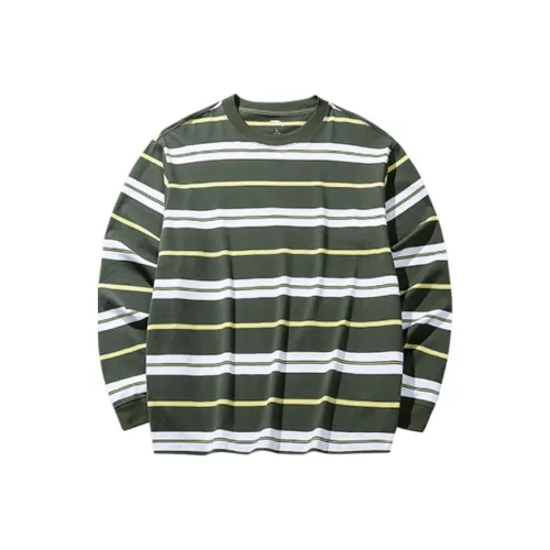 CHAOJIANTA Sweatshirt Men's Grape Leaf Green