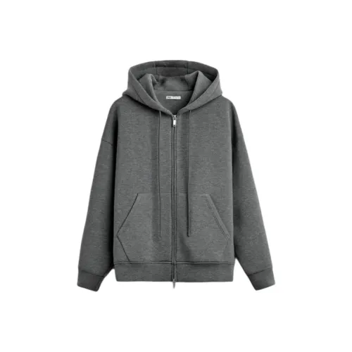 ZARA Sweatshirt Men's Zebra Print Gray