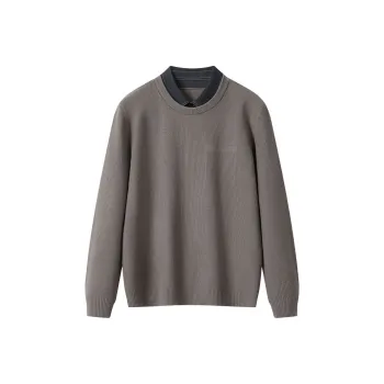 H YXIANG Knitwear Men Coffee
