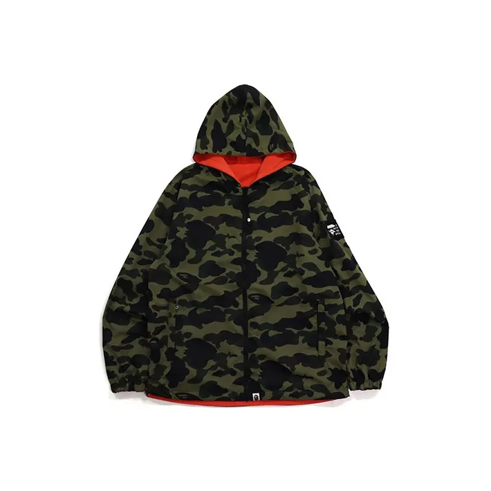 Bape 1st Camo Reversible Hoodie Jacket-0