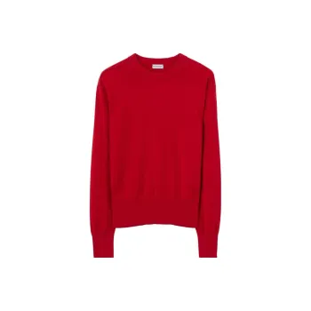 Burberry FW23 Sweater Men's Rose Red