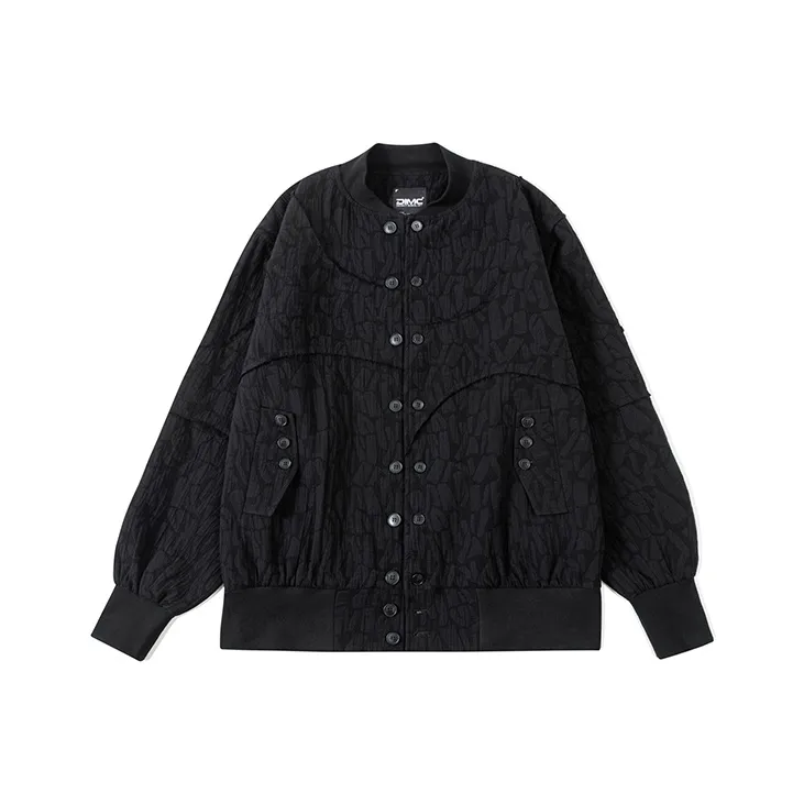 DIMC Loose Fit Jacket Unisex Black-0